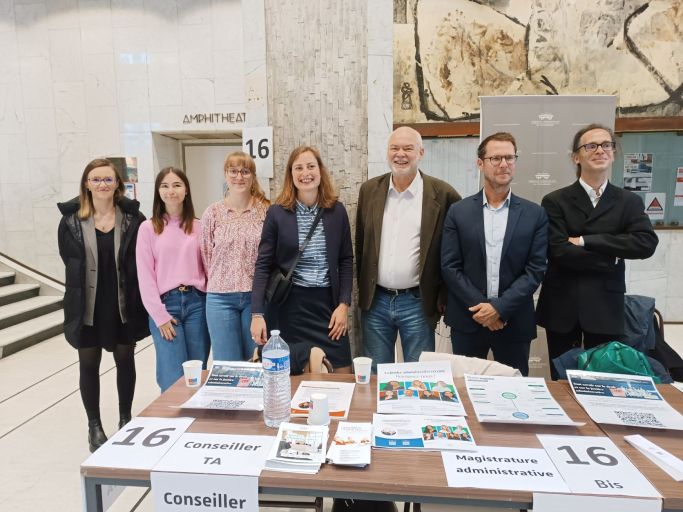 Forum des métiers du droit à la faculté de droit, de sciences politiques et de gestion de Strasbourg, 14 octobre 2025
